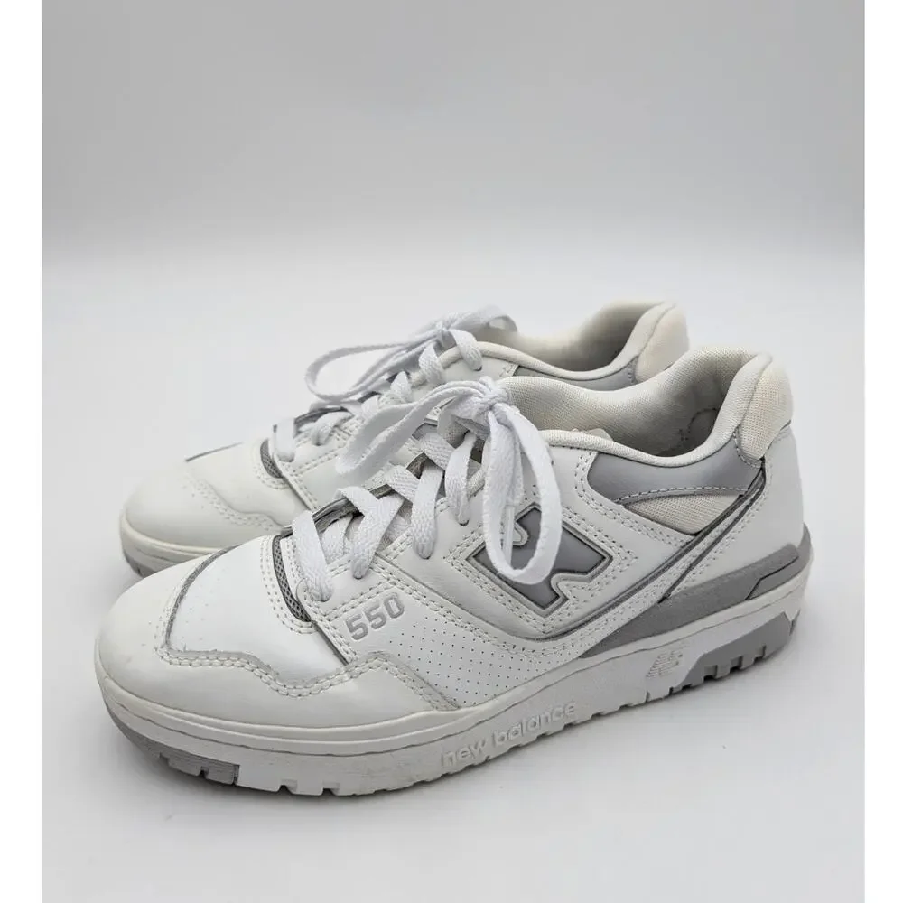 New Balance 550 Lifestyle Casual Sneakers Shoes Unisex White Size W7.5/M6 EU38